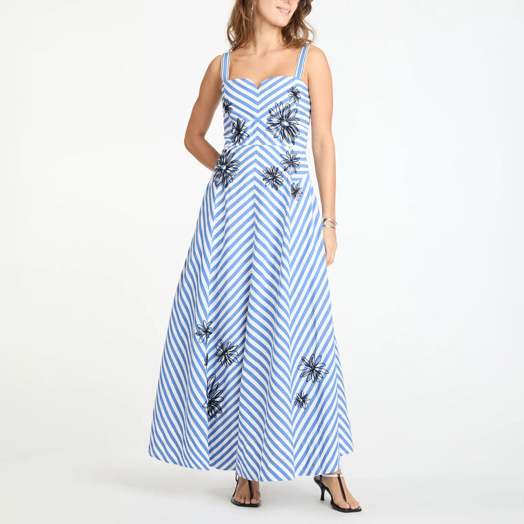 Kirsten Striped Maxi Dress image number null