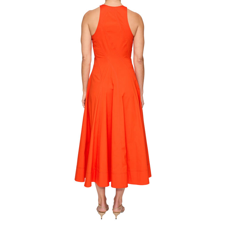 Gemma Stretch Cotton Midi Dress image number null