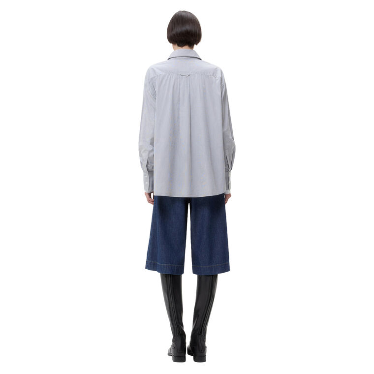 Big Joe Oversized Poplin Shirt image number null