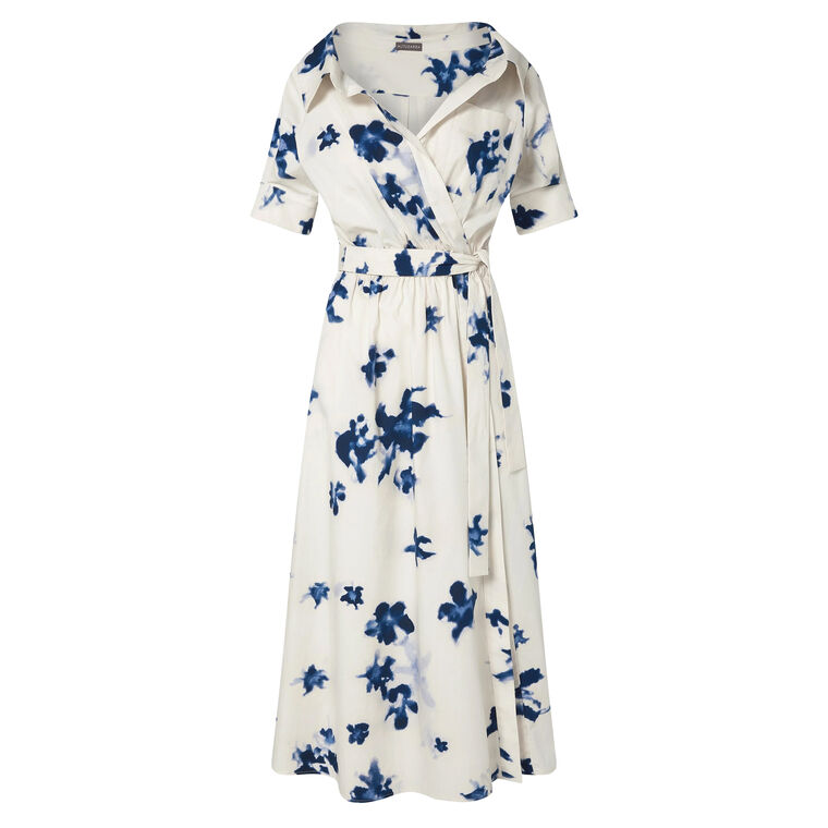 Lydia Short Sleeve Midi Dress image number null