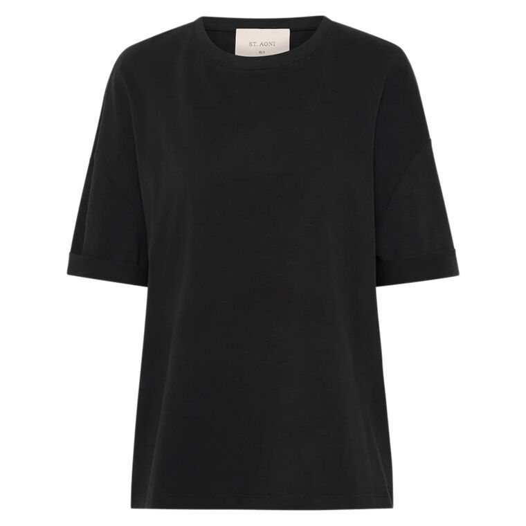 Organic Cotton Relaxed Short Sleeve Tee image number null