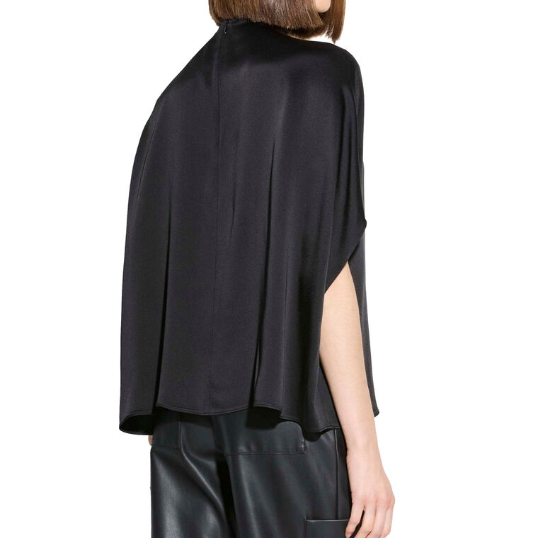 Satin Cape Tee image number null