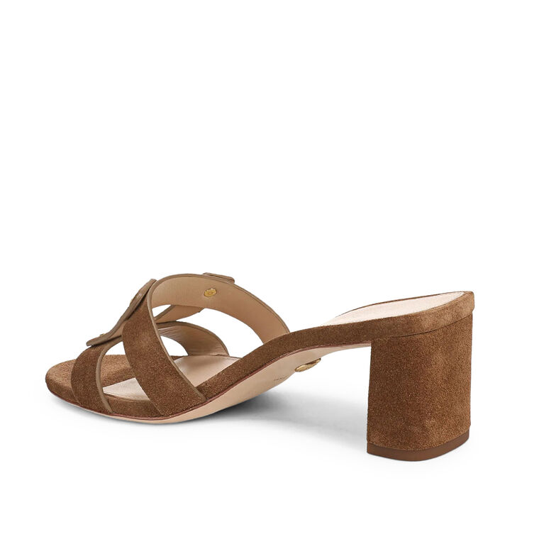 Via 55mm Suede Sandal image number null