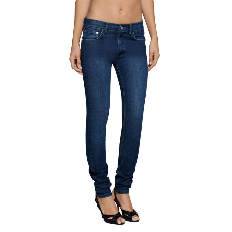 Moss Mid Rise Skinny Jean image number null