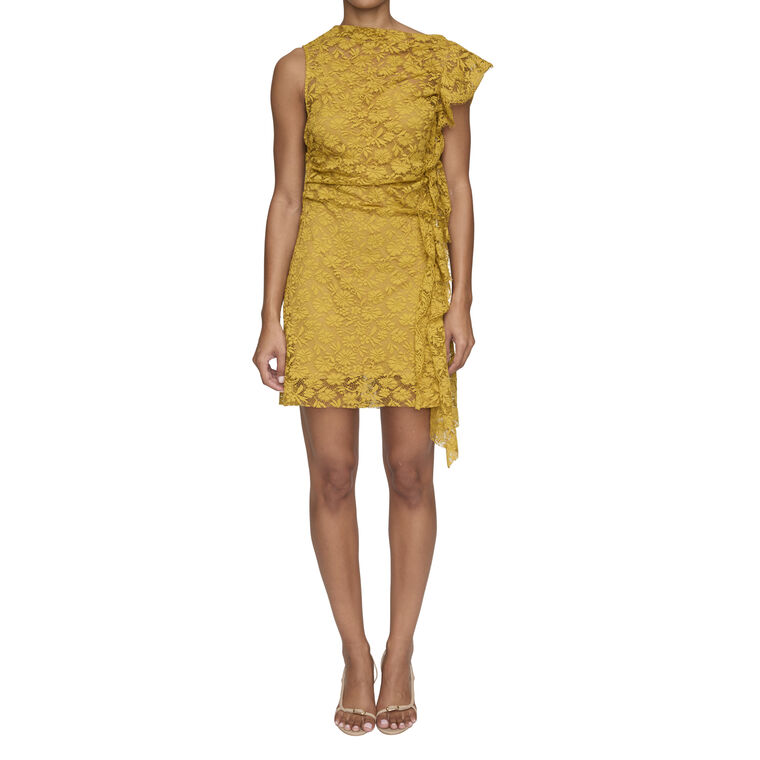 Astra Sleeveless Lace Mini Dress image number null