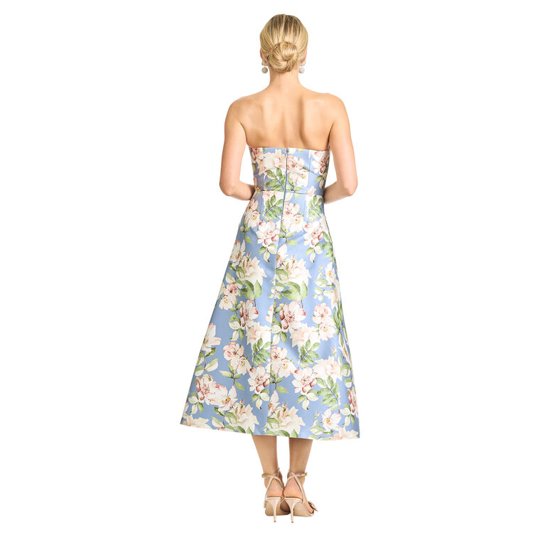 Shay Strapless Midi Dress image number null