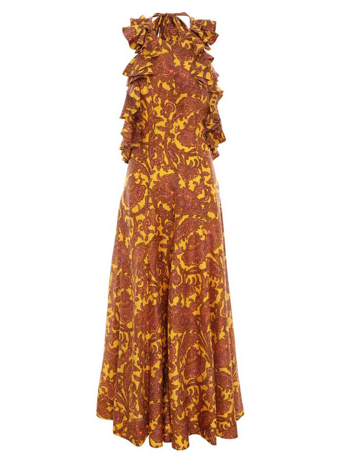 Tiggy Halter Long Dress image number null