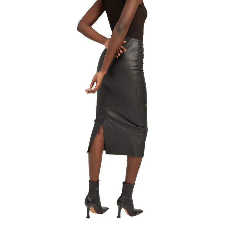 Leather Tube Skirt image number null