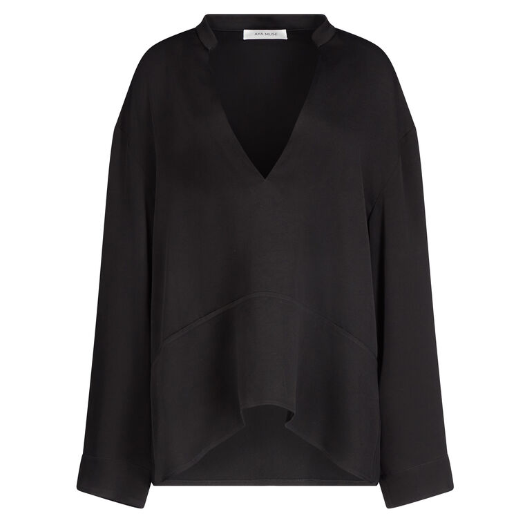 Mylen V-Neck Long Sleeve Top image number null