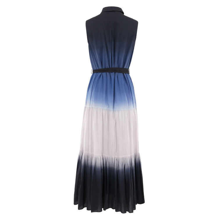 Arabella Sleeveless Belted Midi Dress image number null