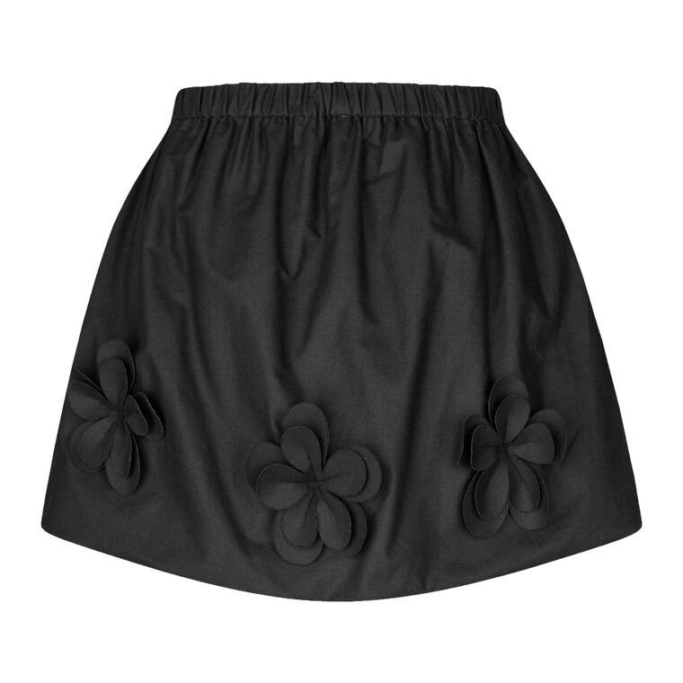 3D Floral Mini Skirt image number null