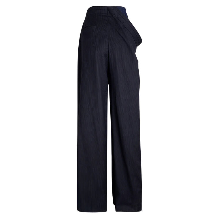 Nova Denim-Detail Straight-Leg Pant image number null