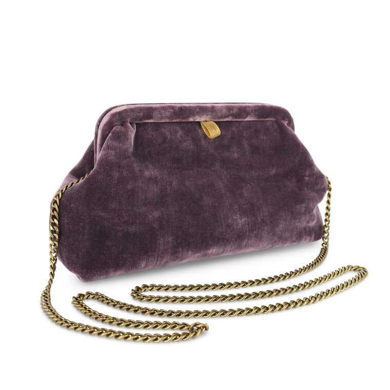 Liette Velvet Clutch image number null