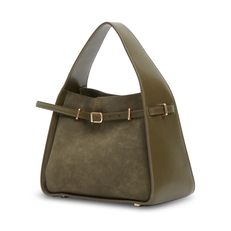 Cleo Small Suede Tote image number null