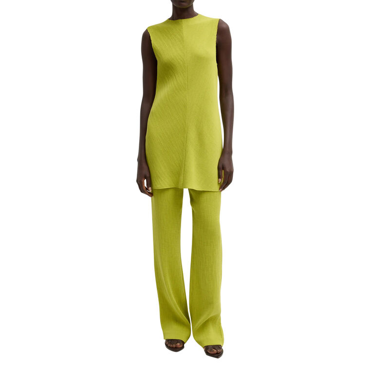 Viscose Plisse Corbit Bootcut Pant image number null