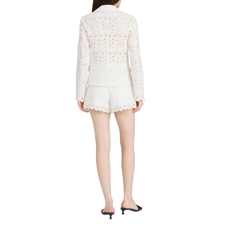The Paisley Eyelet Classic Blazer image number null