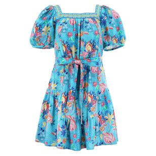Yashi Puff Sleeve Short Dress