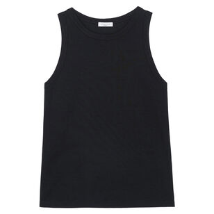 Cotton Rib Racerback Tank Top