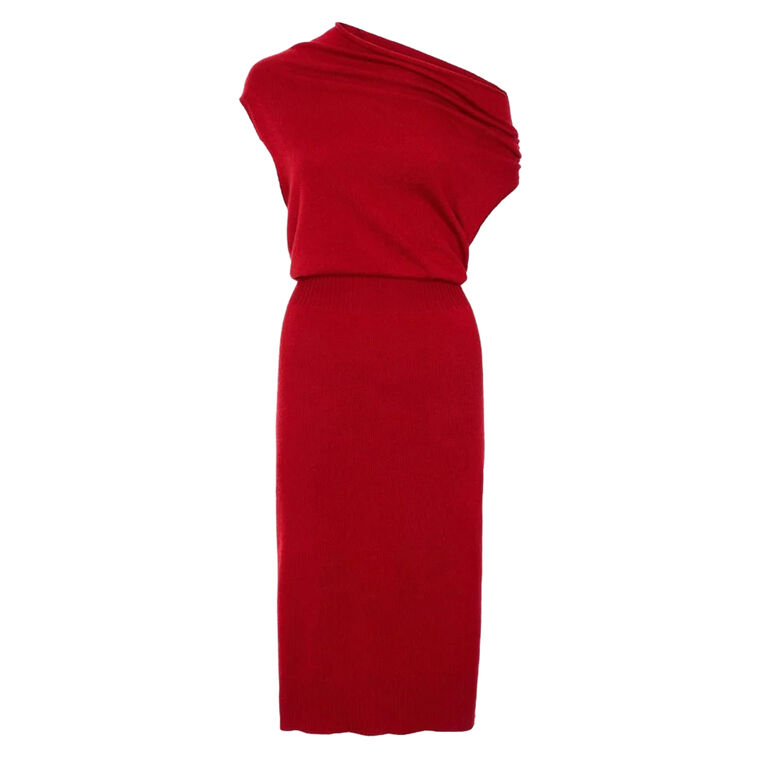 The Lori Sleeveless Midi Sweater Dress image number null