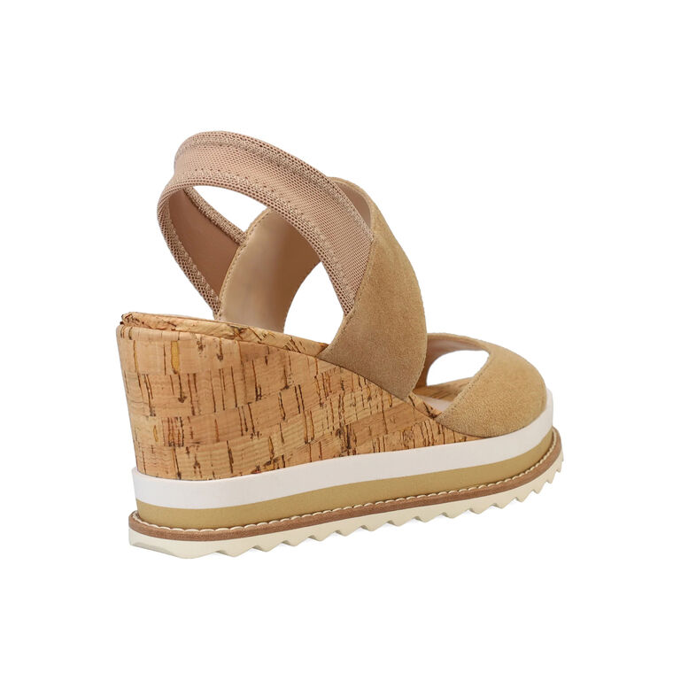 Winta Suede Mesh Wedge image number null