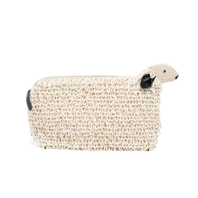 Dolly Beaded Sheep Clutch image number null