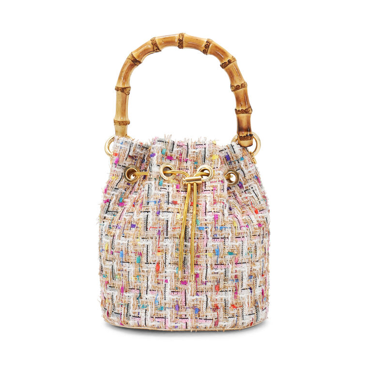 Ingrid Bucket Bag In Tweed image number null