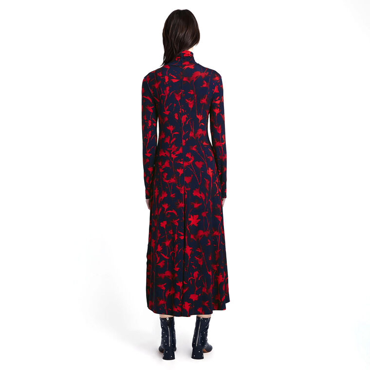 Cyanotype Jersey Dress image number null
