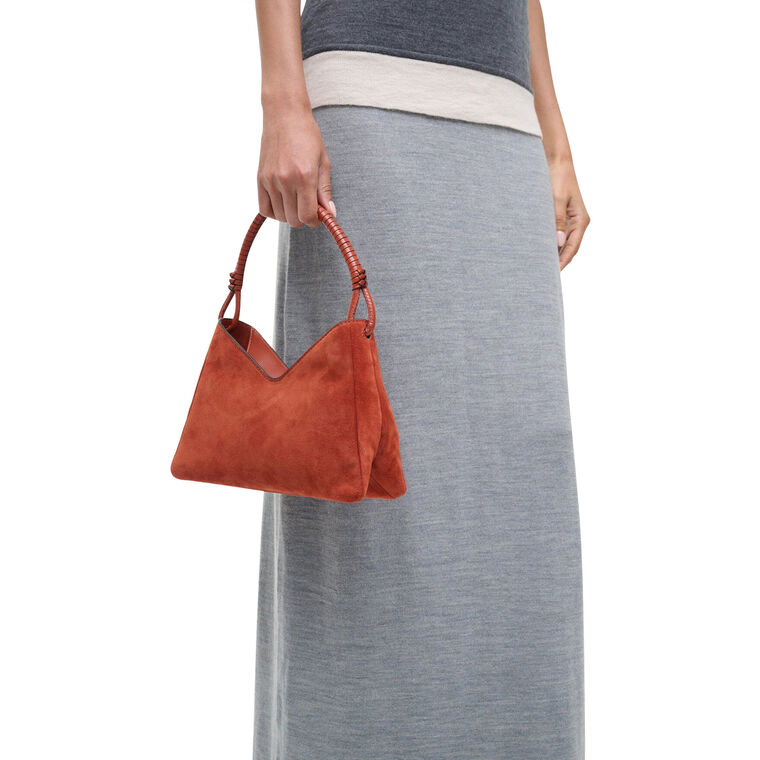 Valerie Suede Shoulder Bag image number null