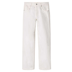 Lorimer Low-Rise Cropped Straight-Leg Jean