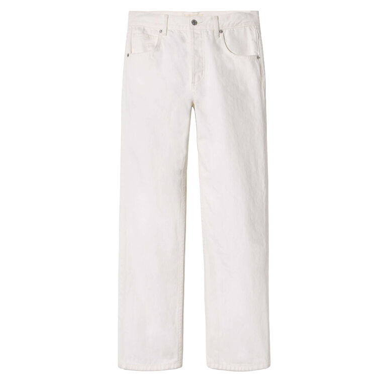 Lorimer Low-Rise Cropped Straight-Leg Jean image number null