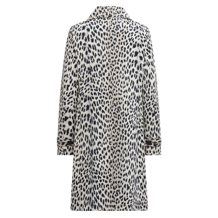 Leopard Print Car Coat image number null