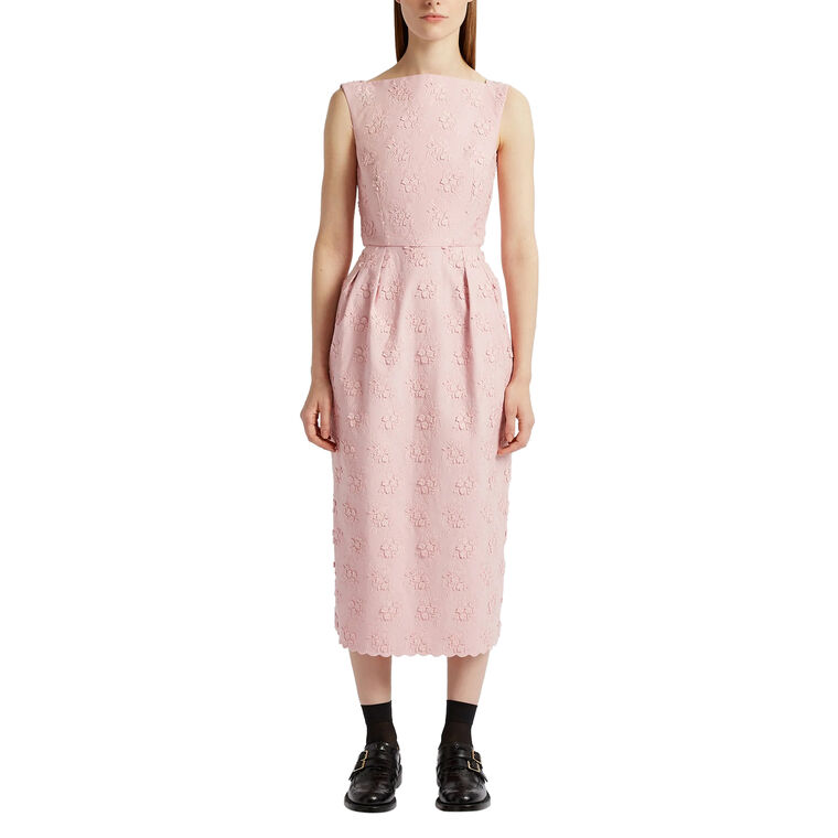 Sleeveless Pencil Midi Dress image number null