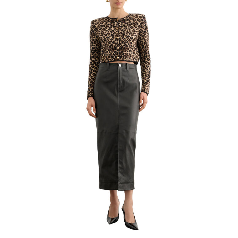 Indira Cropped Cardigan image number null