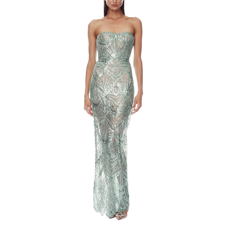 Giselle Strapless Maxi Dress image number null