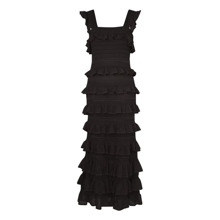 Illustration Frilled Dress image number null
