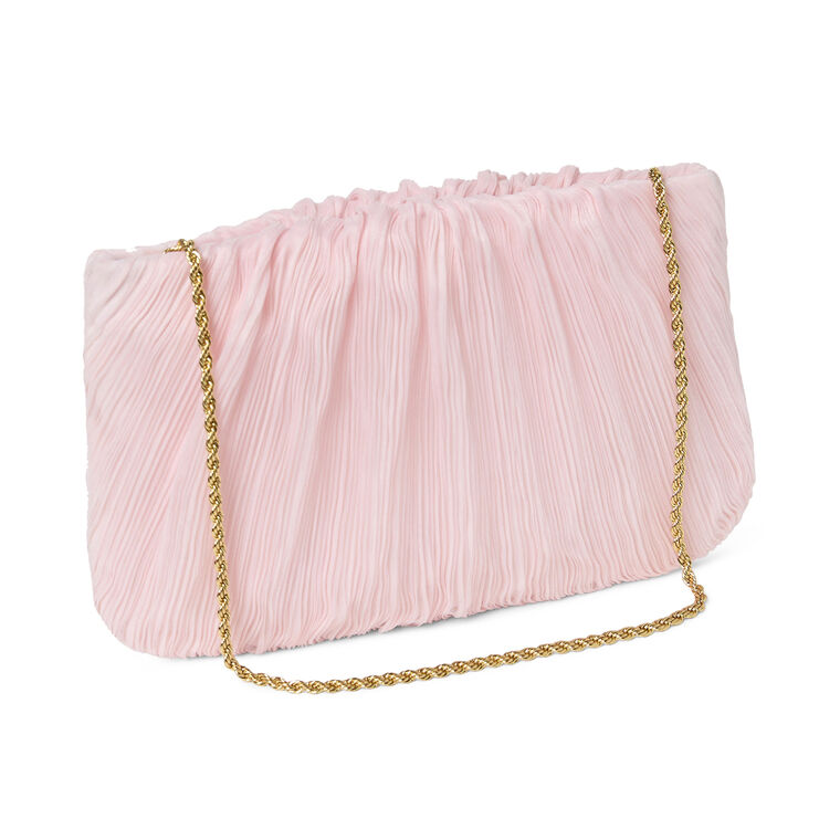 Brit Flat Pleated Clutch image number null
