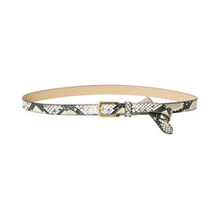 Calvin Python Leather Belt