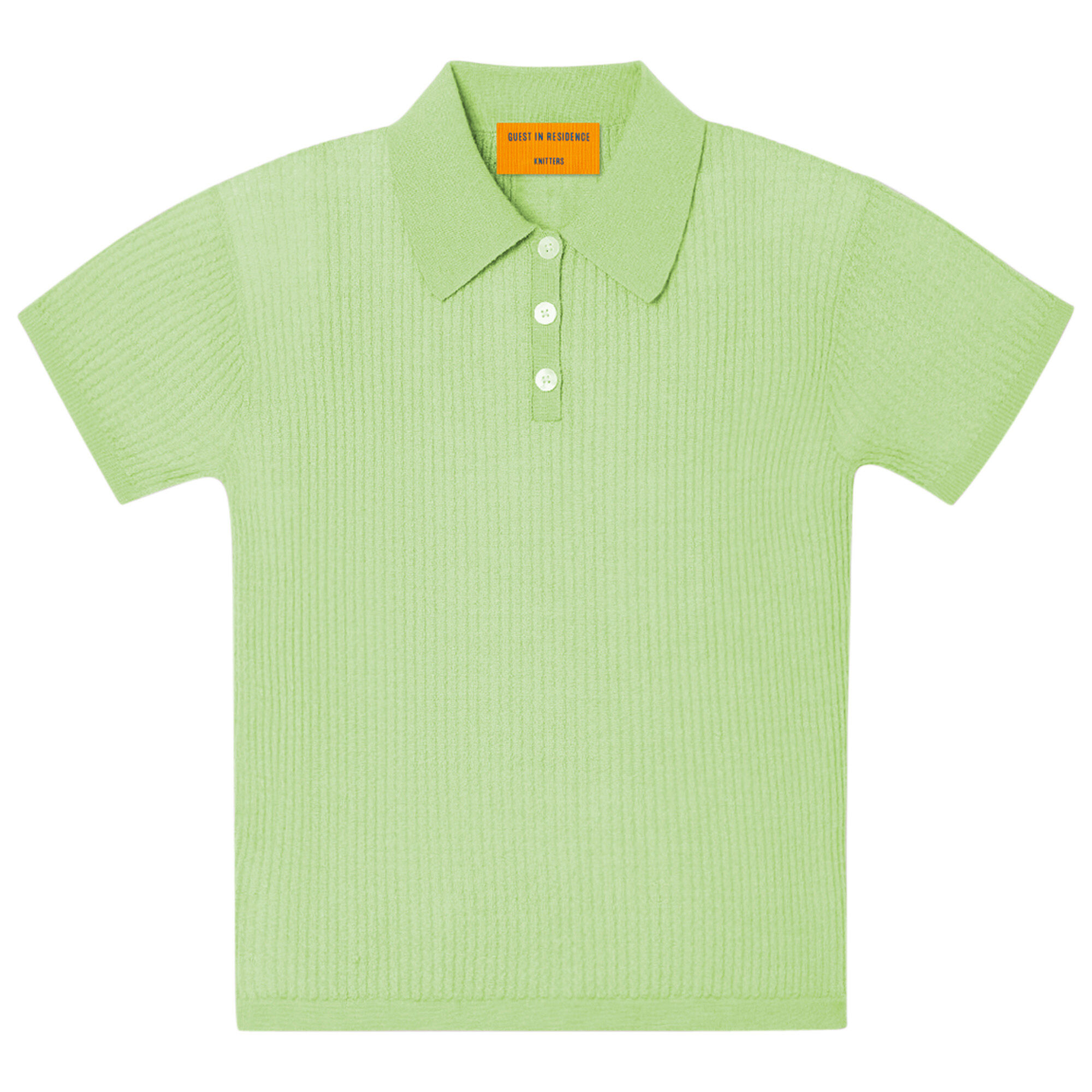 Guest In Residence Shrunken Short Sleeve Polo In Cashmere | Tootsies