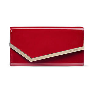Emmie Patent Leather Clutch