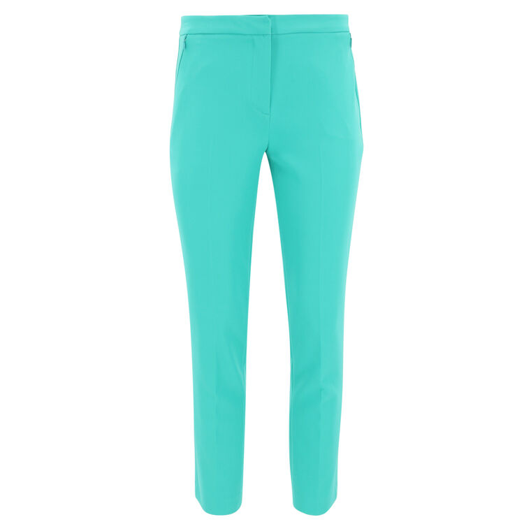 Alexi Twill Crop Cigarette Pant image number null
