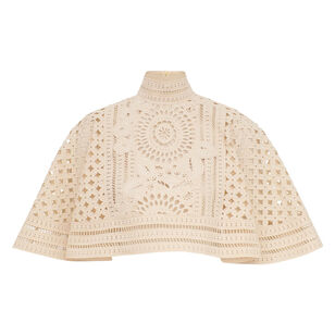 Indra Embroidered Cape