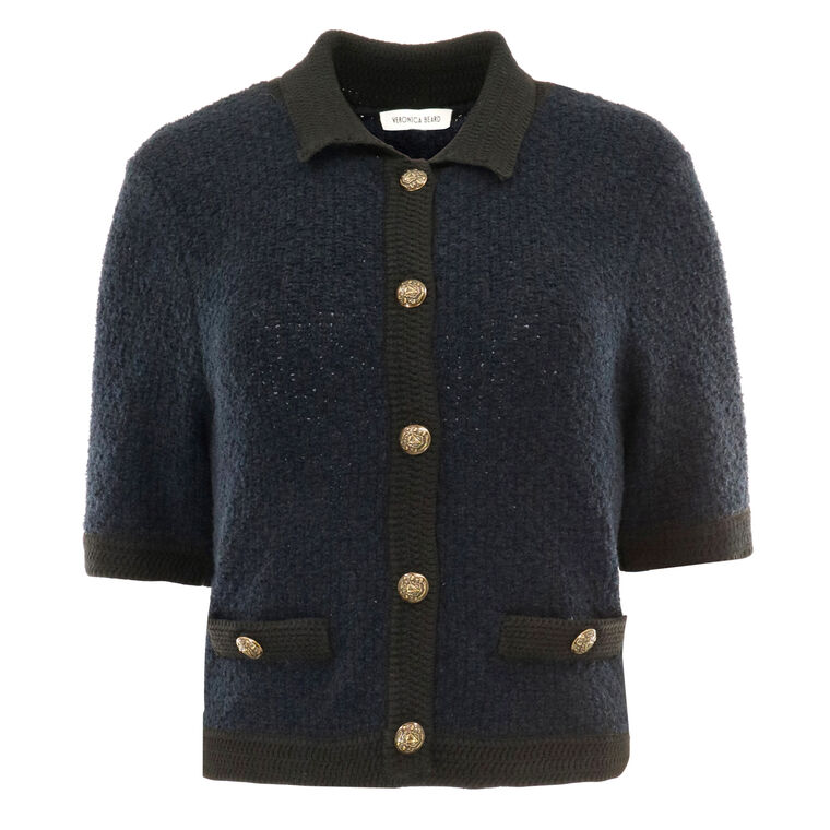 Marie Two Tone Cardigan image number null