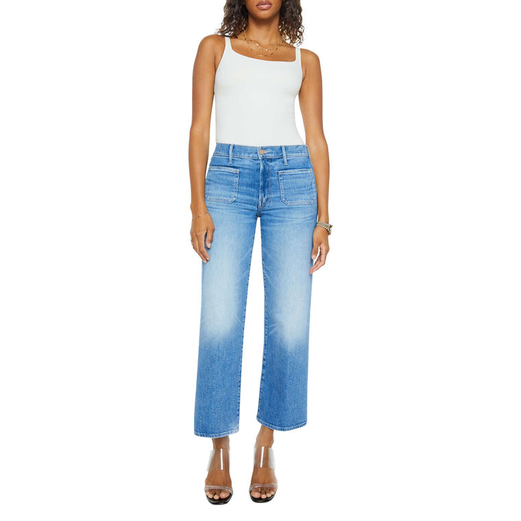 The Patch Pocket Mid Rise Maven Ankle Jean image number null