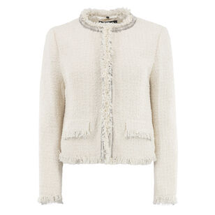 Lando Fringe Trim Jacket