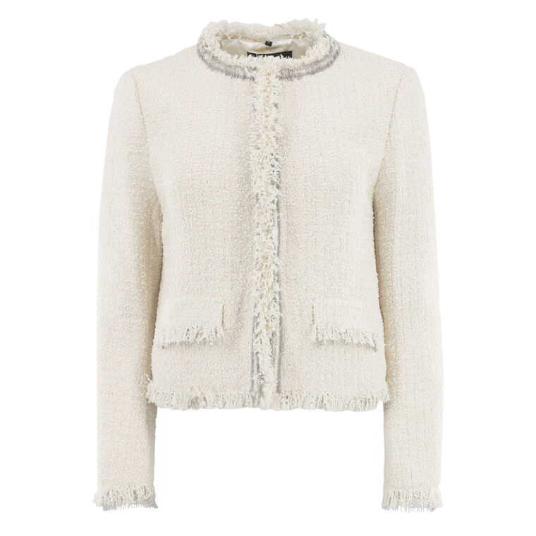 Lando Fringe Trim Jacket image number null