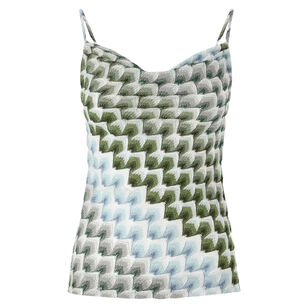 Cowl Neck Spaghetti Strap Top