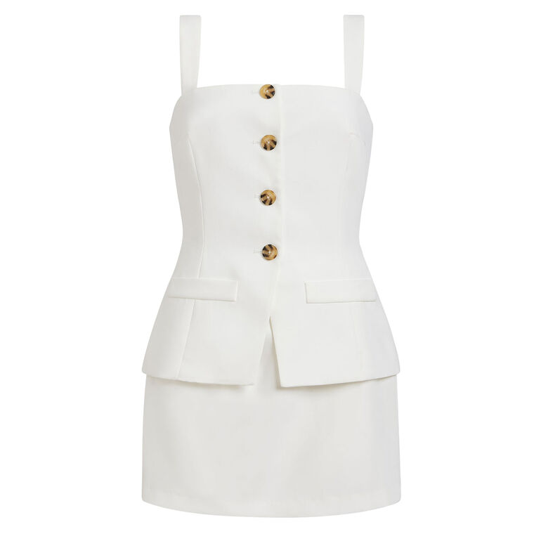 Travis Sleeveless Skort Romper image number null