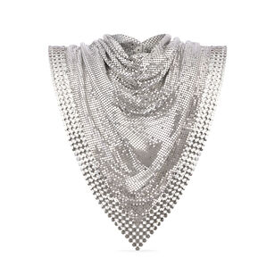 Metallic Chain-Mail Scarf