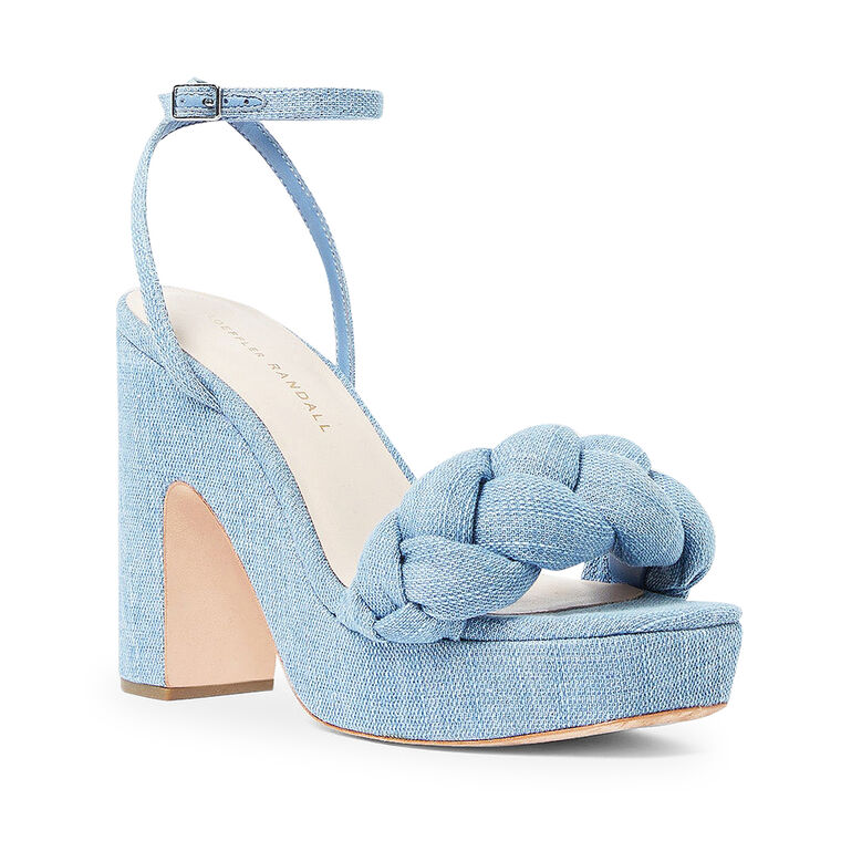 Fae Platform Braided Sandal image number null