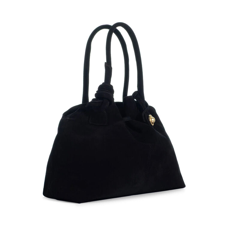 The Maxi Swan 2.0 Bag In Suede image number null